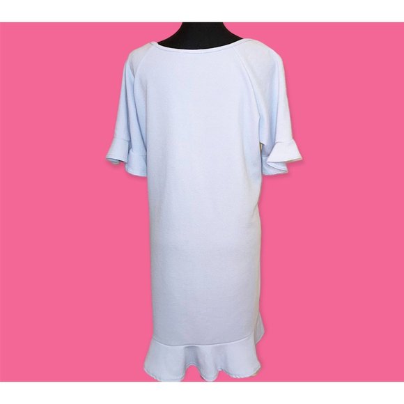 Boohoo plus ruffled midi dress - Picture 2 of 4